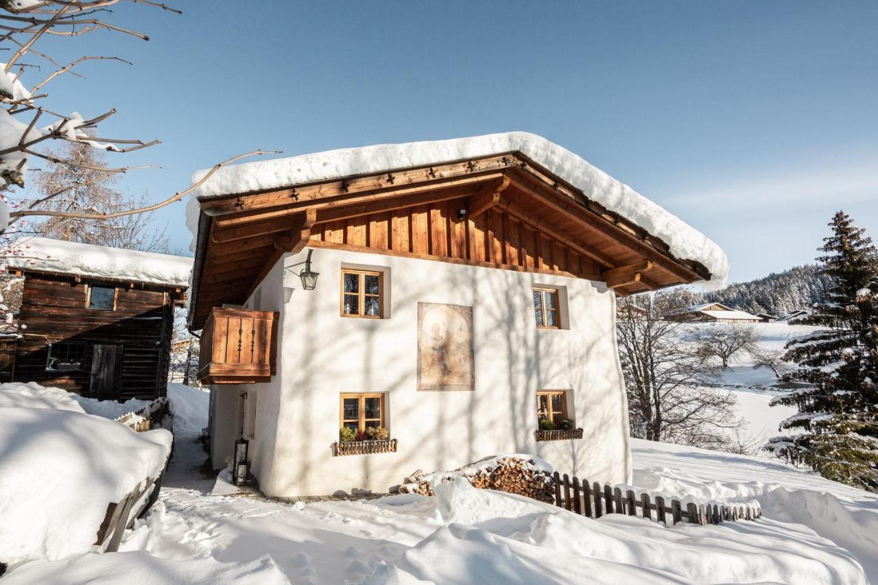 Chalet Hafling Leckplatt Exterior foto