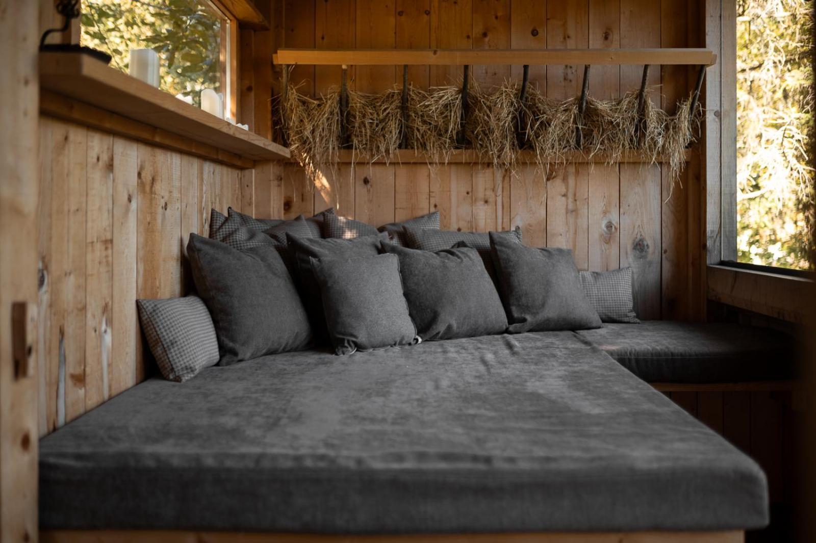 Chalet Hafling Leckplatt Exterior foto